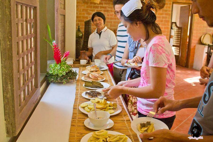 Filipino snacks during our Bojo River Cruise tour in Aloguinsan | Blushing Geek