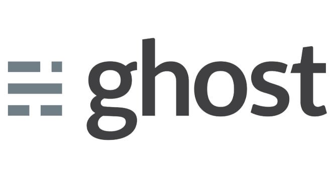 Ghost logo | Blushing Geek