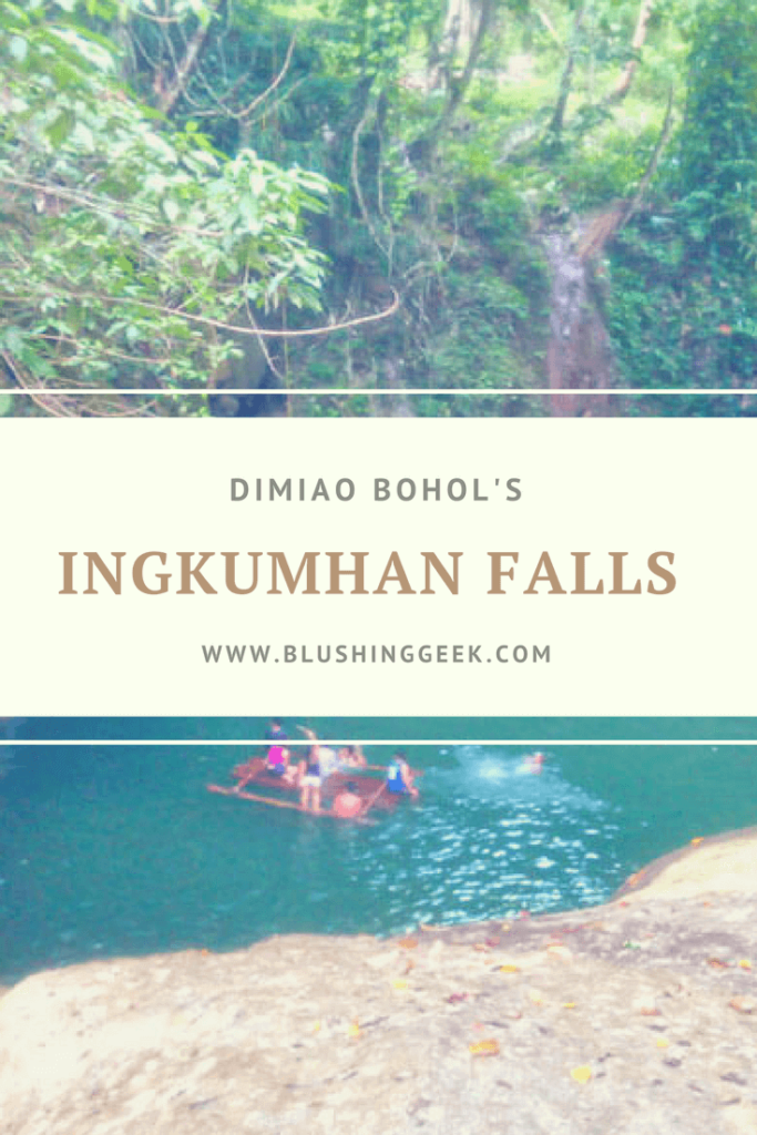 Ingkumhan Falls in Dimiao Bohol | Blushing Geek