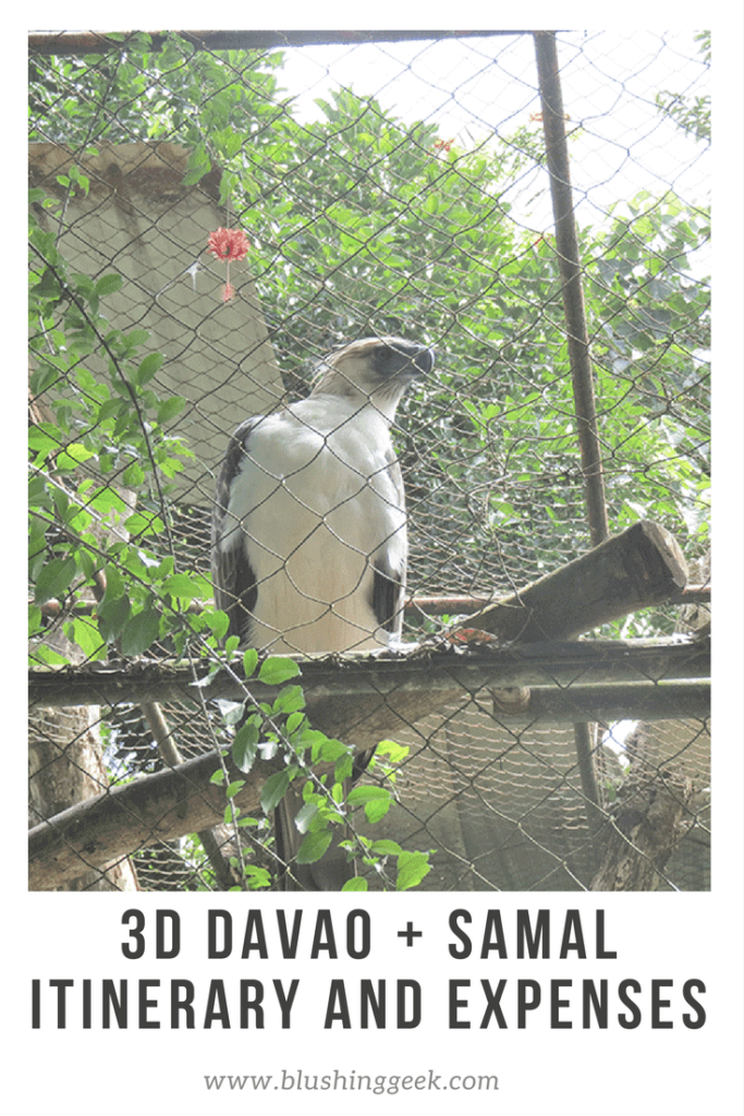 3 Days Davao and Samal DIY Itinerary – Travel Tips & Expenses | Blushing Geek