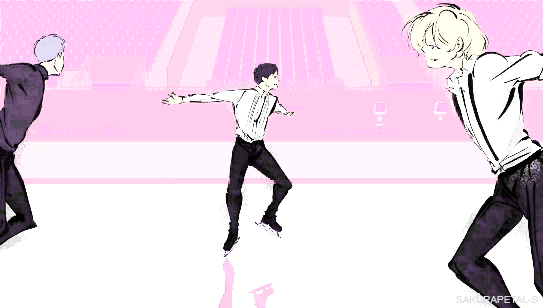 Yuri on Ice Gif | Blushing Geek