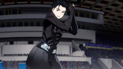Yuri on Ice Gif | Blushing Geek