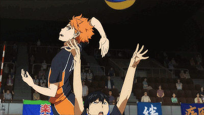 Haikyuu play gif | Blushing Geek