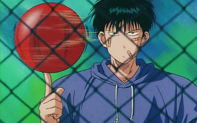 Slam Dunk Rukawa gif | Blushing Geek