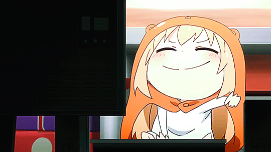 Himouto! Umaru-chan anime gif | Blushing Geek