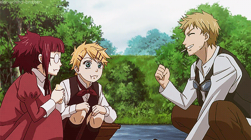 Black butler characters gif | Blushing Geek