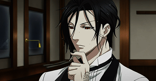 Black butler hot sebastian gif | Blushing Geek