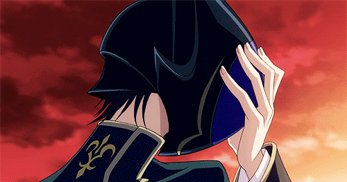 Lelouch - Code Geass gif | Blushing Geek