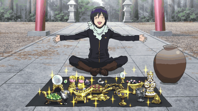 Noragami yato gif | Blushing Geek