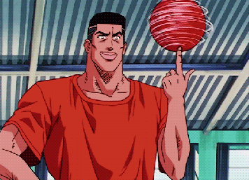 Slamdunk Akagi Gif | Blushing Geek