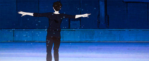 Yuri on Ice Gif | Blushing Geek