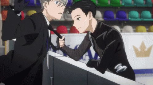 Yuri on Ice Gif | Blushing Geek