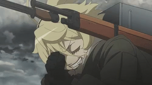 Saga of Tanya the Evil gif | Blushing Geek